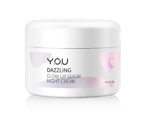 DAZZLING GLOW UP SERUM NIGHT CREAM 40g