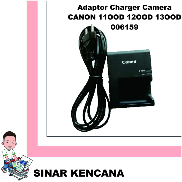 Adaptor Charger Camera CANON 1100D 1200D 1300D