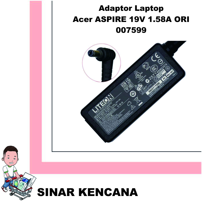 Adaptor Laptop ACER ASPIRE 19V-1.58A ORI