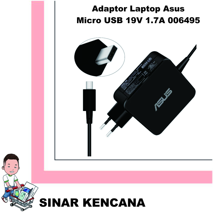 Adaptor Asus Micro USB 19V 1.7A