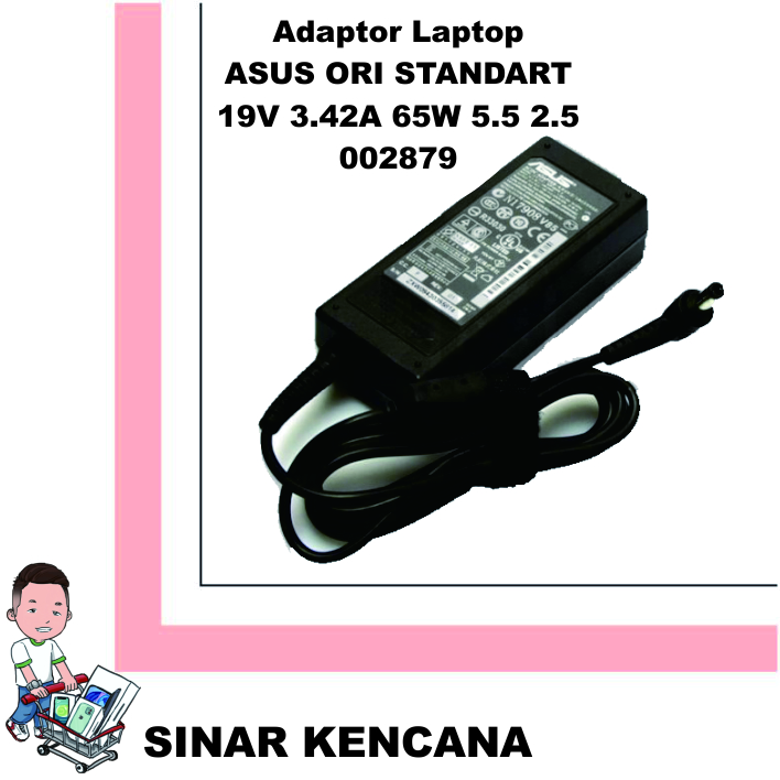 Adaptor ASUS ORI STANDART 19V 3.42A 65W 5.5*2.5