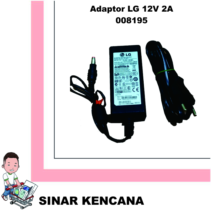 ADAPTOR LG 12V 2A