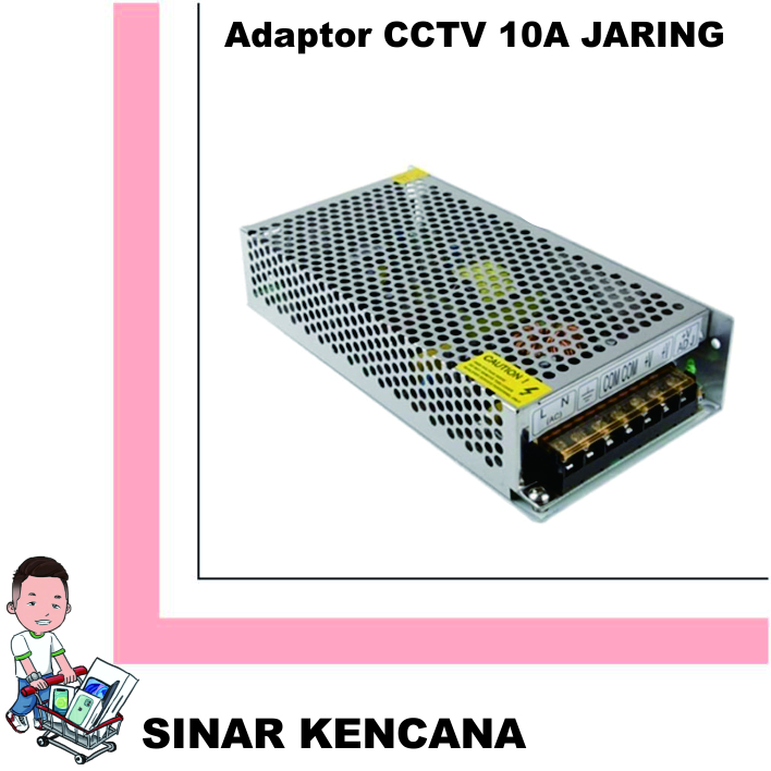 Adaptor CCTV 10A JARING