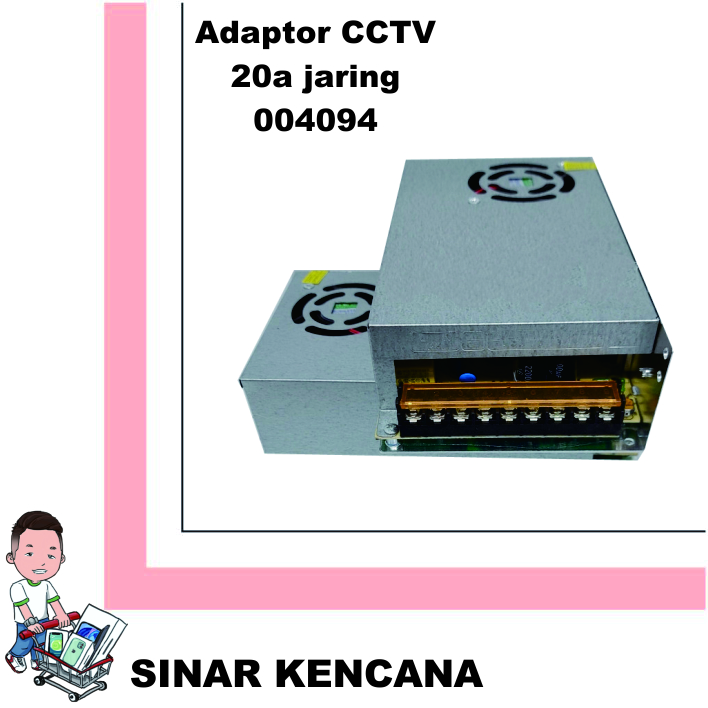 Adaptor CCTV 20A JARING