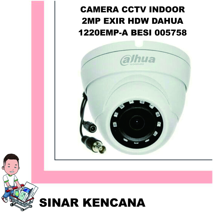 Camera CCTV Indoor 2MP Exir HDW DAHUA 1220EMP-A (Besi)
