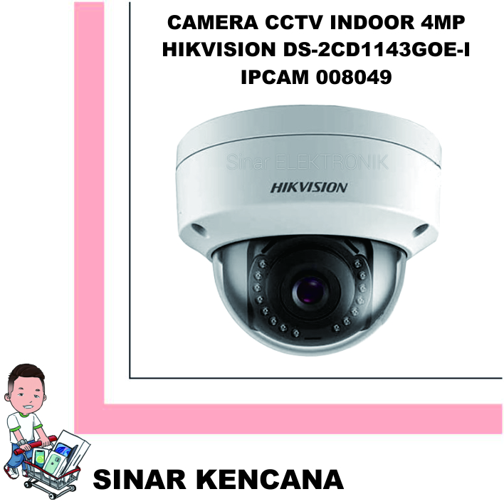 Camera CCTV Indoor 4MP HIKVISION DS-2CD1143G0E-I IPCAM