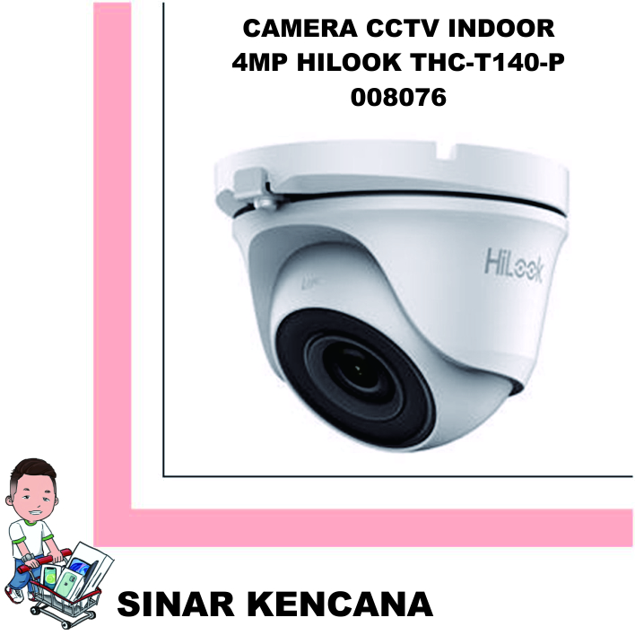 Camera CCTV Indoor 4MP HiLook THC-T140-P