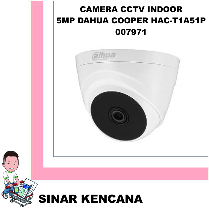 CAMERA CCTV Indoor 5MP Dahua COOPER HAC-T1A51P