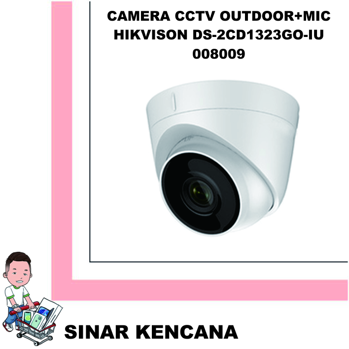 Camera CCTV OUTDOOR+MIC HIKVISON DS-2CD1323G0-IU