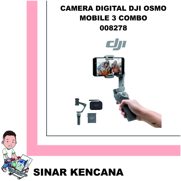 CAMERA DIGITAL DJI OSMO MOBILE 3 COMBO