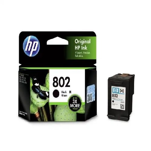 CARTRIDGE HP 802 BLACK