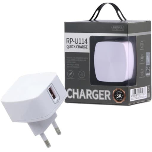 Charger Remax 3A Single USB RP-U114