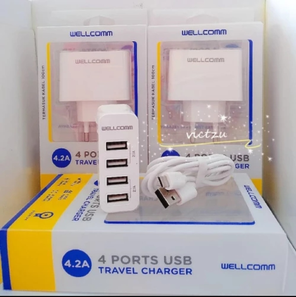 Charger Wellcomm 4.2A