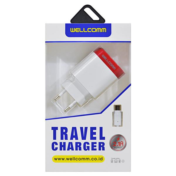 CHARGER WELLCOMM ELEGANT 2.1A MICRO