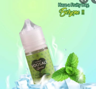 VOOSALT E-Juice 30ML Spearmint - Green