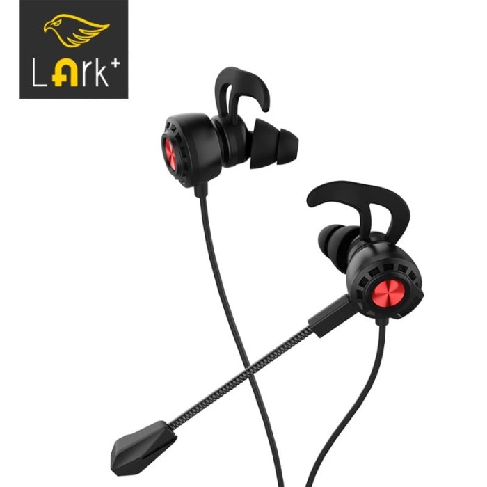 Earphone Gaming LARK LE5 Plus Mic