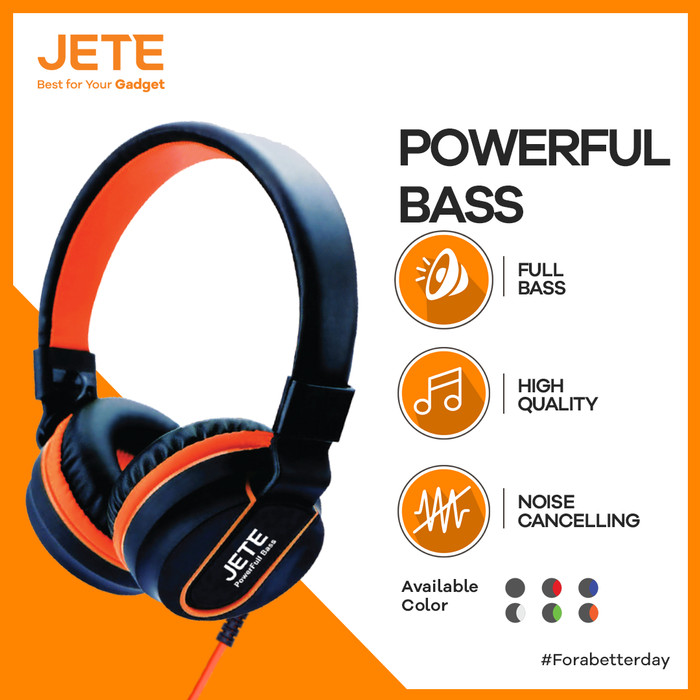Headphone Jete Powerfull Bass