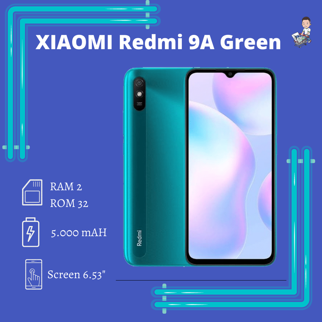 HP XIAOMI REDMI 9A 2/32 GREEN