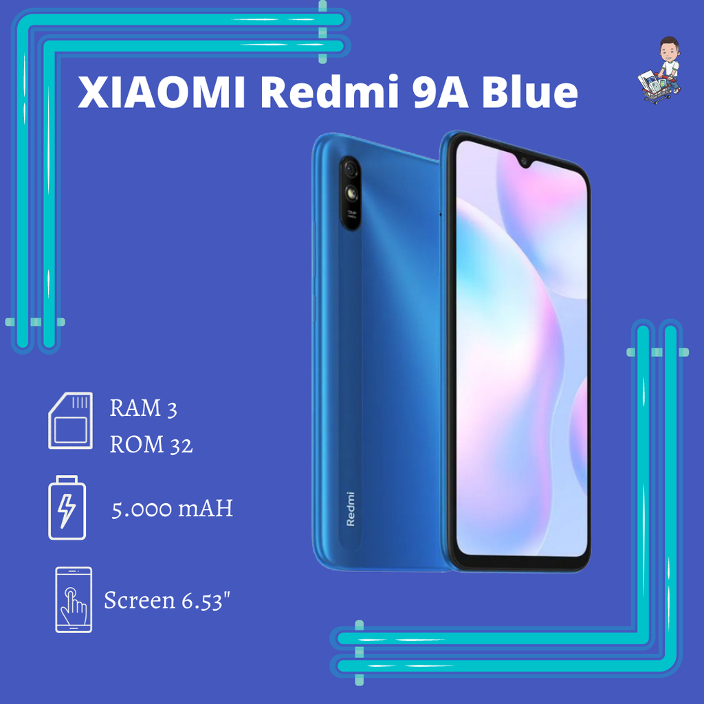 HP XIAOMI REDMI 9A 3/32 BLUE