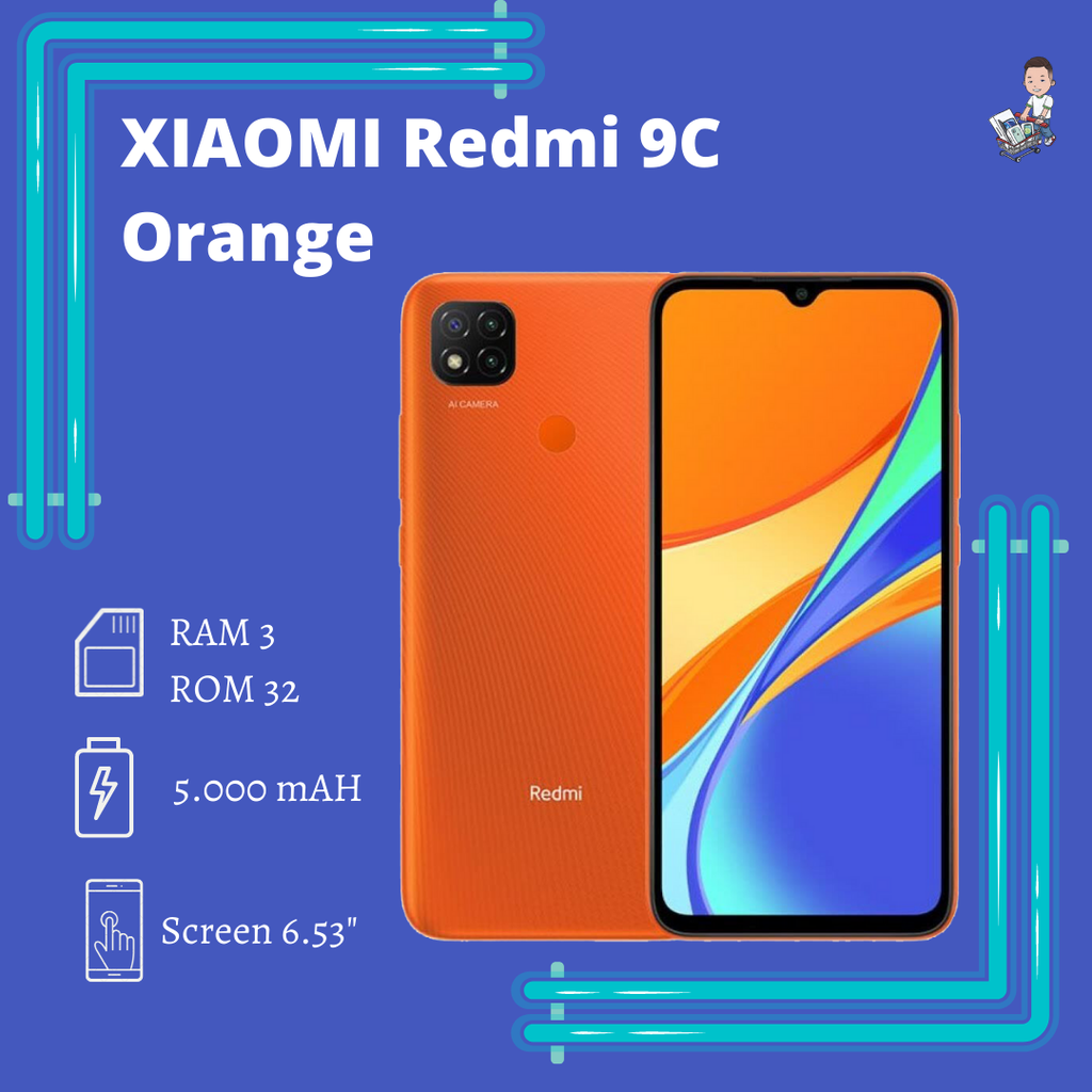 HP XIAOMI REDMI 9C 3/32 SUNRICE ORANGE