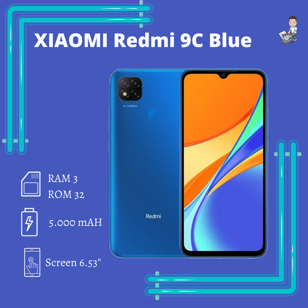 HP XIAOMI REDMI 9C 3/32 TWILIGHT BLUE