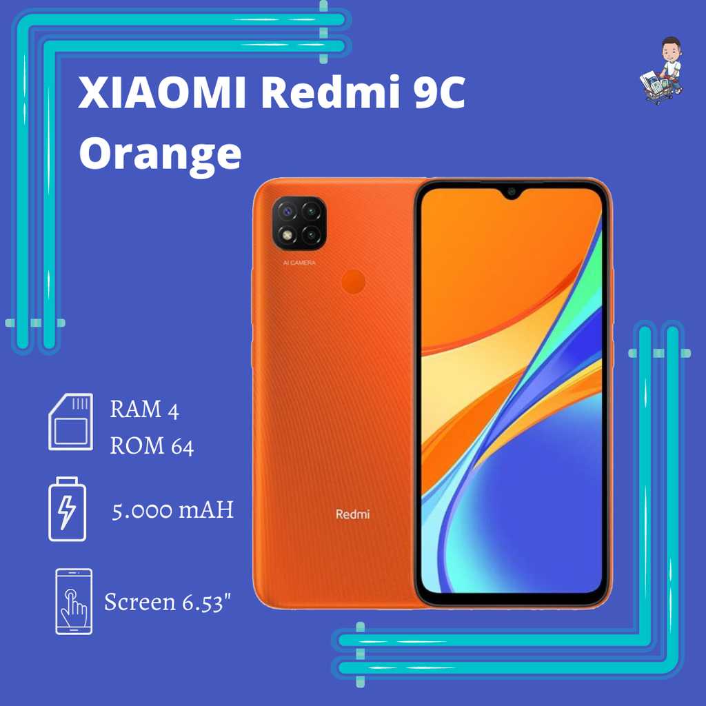 HP XIAOMI REDMI 9C 4/64 SUNRICE ORANGE