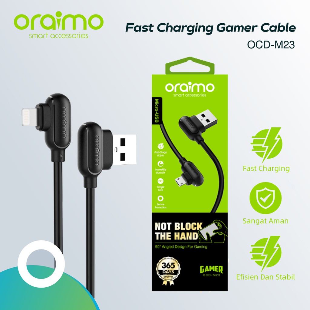 Kabel Data Micro Oraimo Gaming OCD-M23