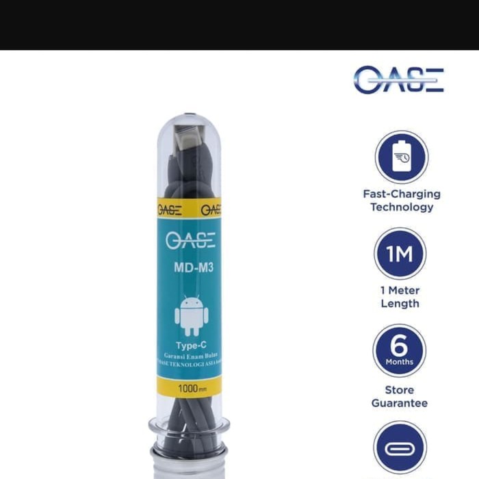 Kabel Data Type C OASE Tube