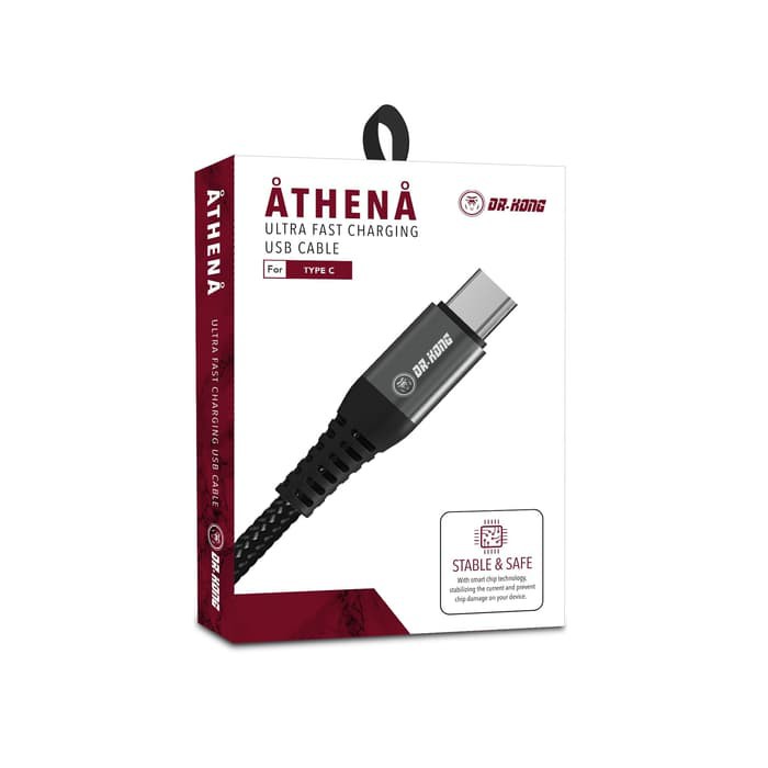 Kabel Data Type C To C DR KONG ATHENA CABLE