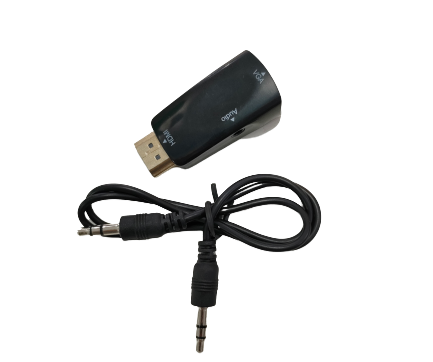CONECTOR HDMI TO VGA LANGSUNG COLOK