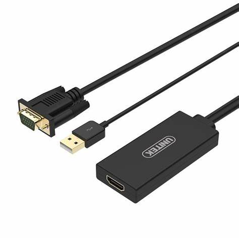 CONVERTER HDMI TO VGA + Audio UNITEK