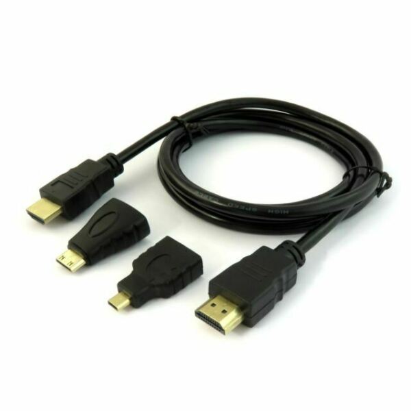 Kabel HDMI 3 in 1 1.5 Meter