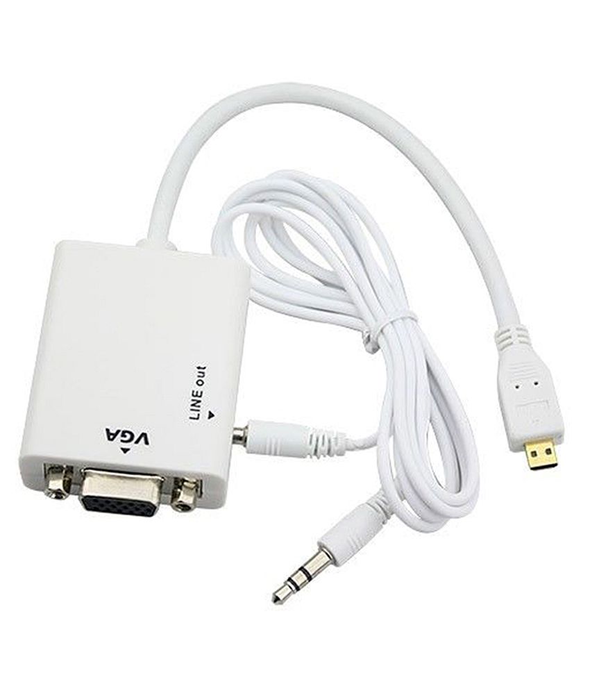 Kabel Micro HDMI To VGA Netline