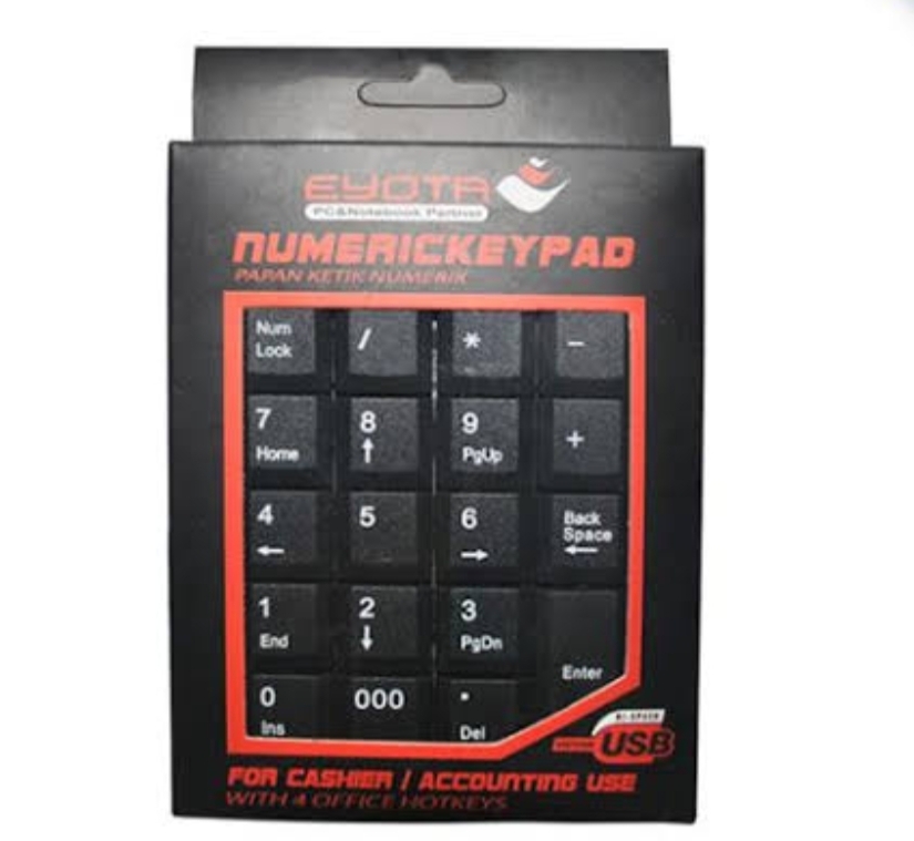 Keyboard Numeric Keypad Eyota