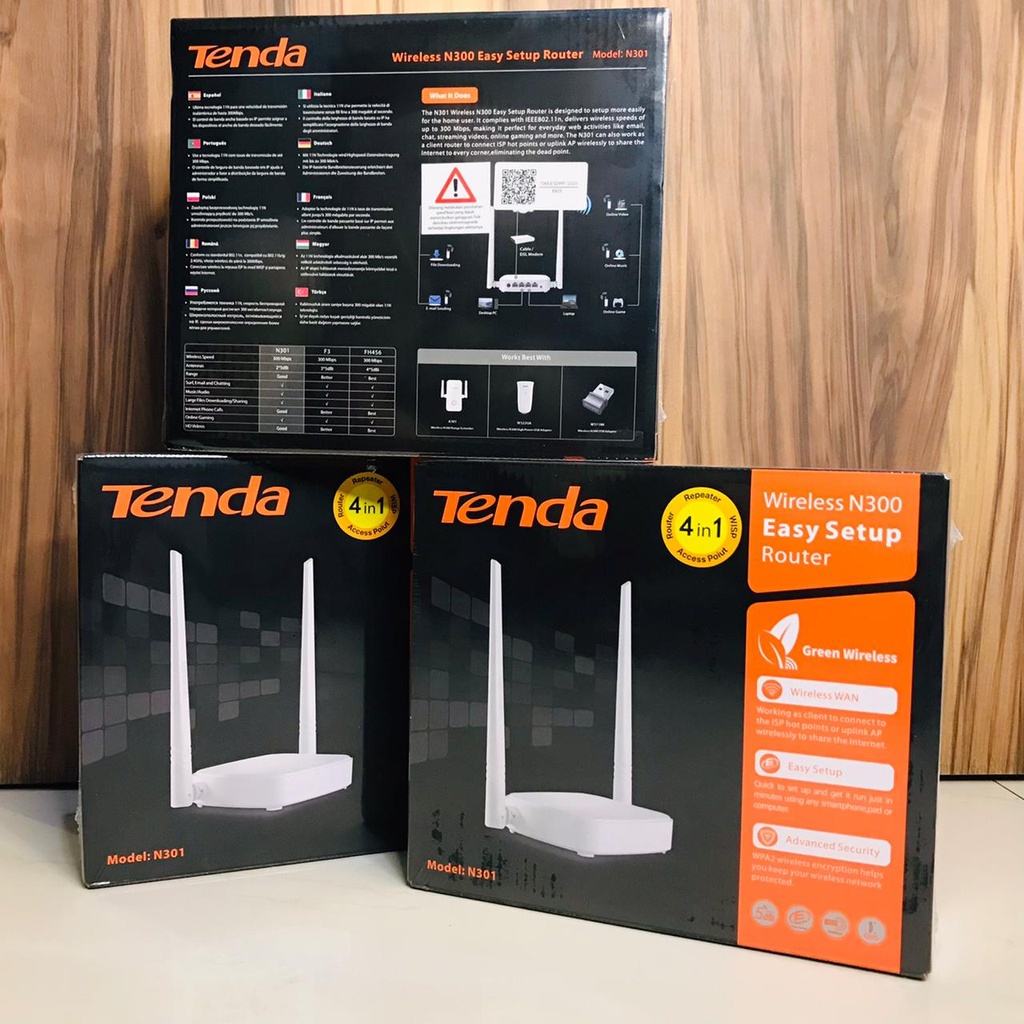 Router TENDA N301 300Mbps Wireless