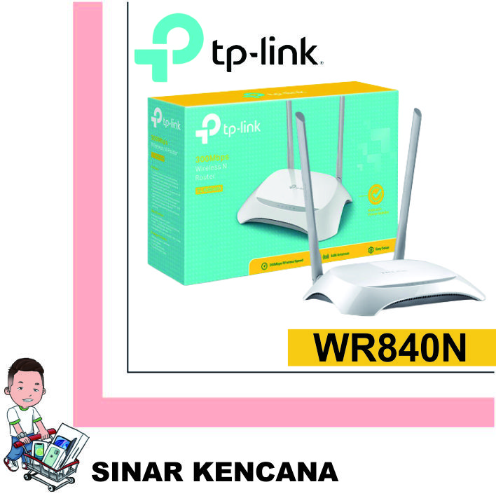 Router TP-LINK 300Mbps WR840N Wireless