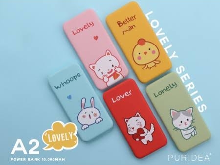 Powerbank Puridea Lovely A2 10.000Mah