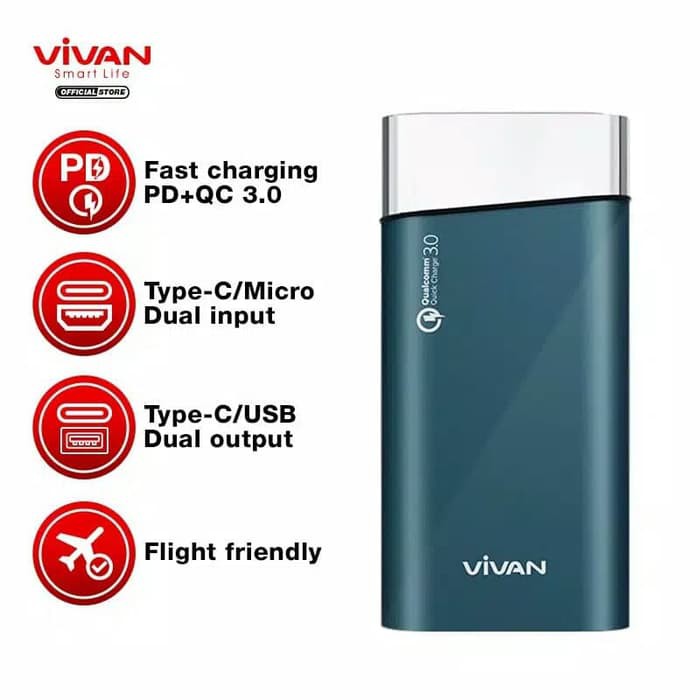 Powerbank Vivan VPB-G10 10.000mAh