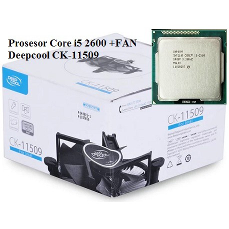 PROCESSOR I5 2500 CORE 3.3GHZ + FAN DEEPCOOL