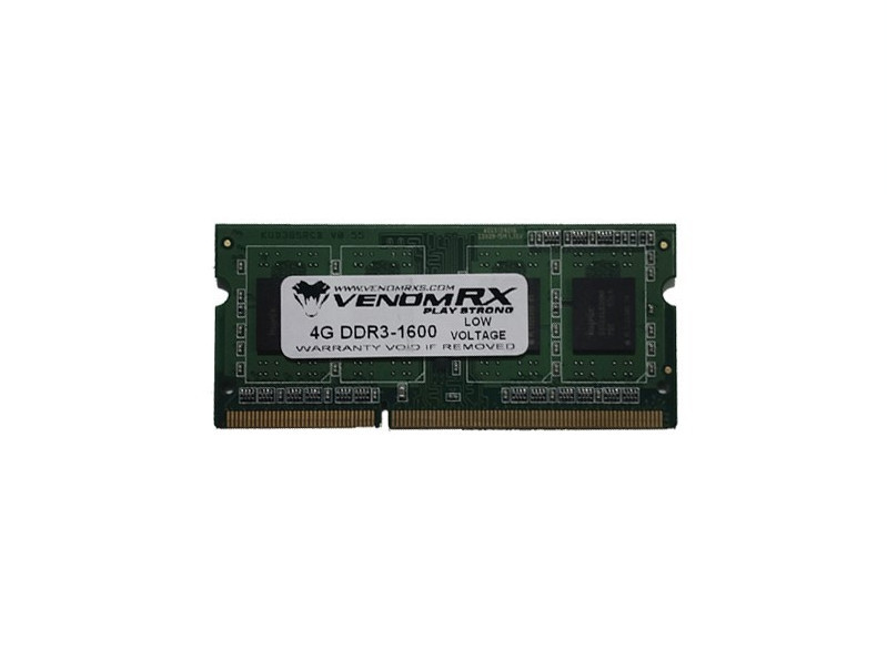 RAM SDMM DDR3 4GB VENOMRX PC1600LOW
