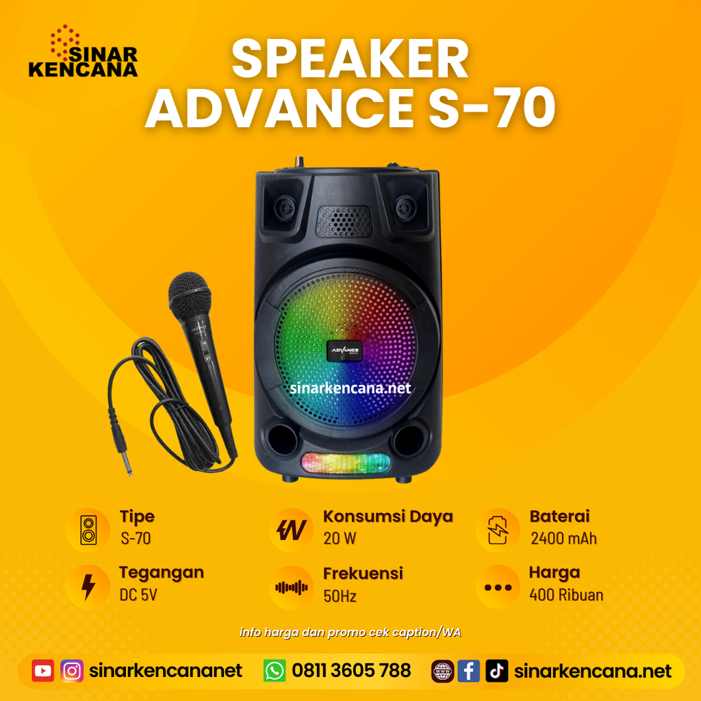 SPEAKER ADVANCE S70