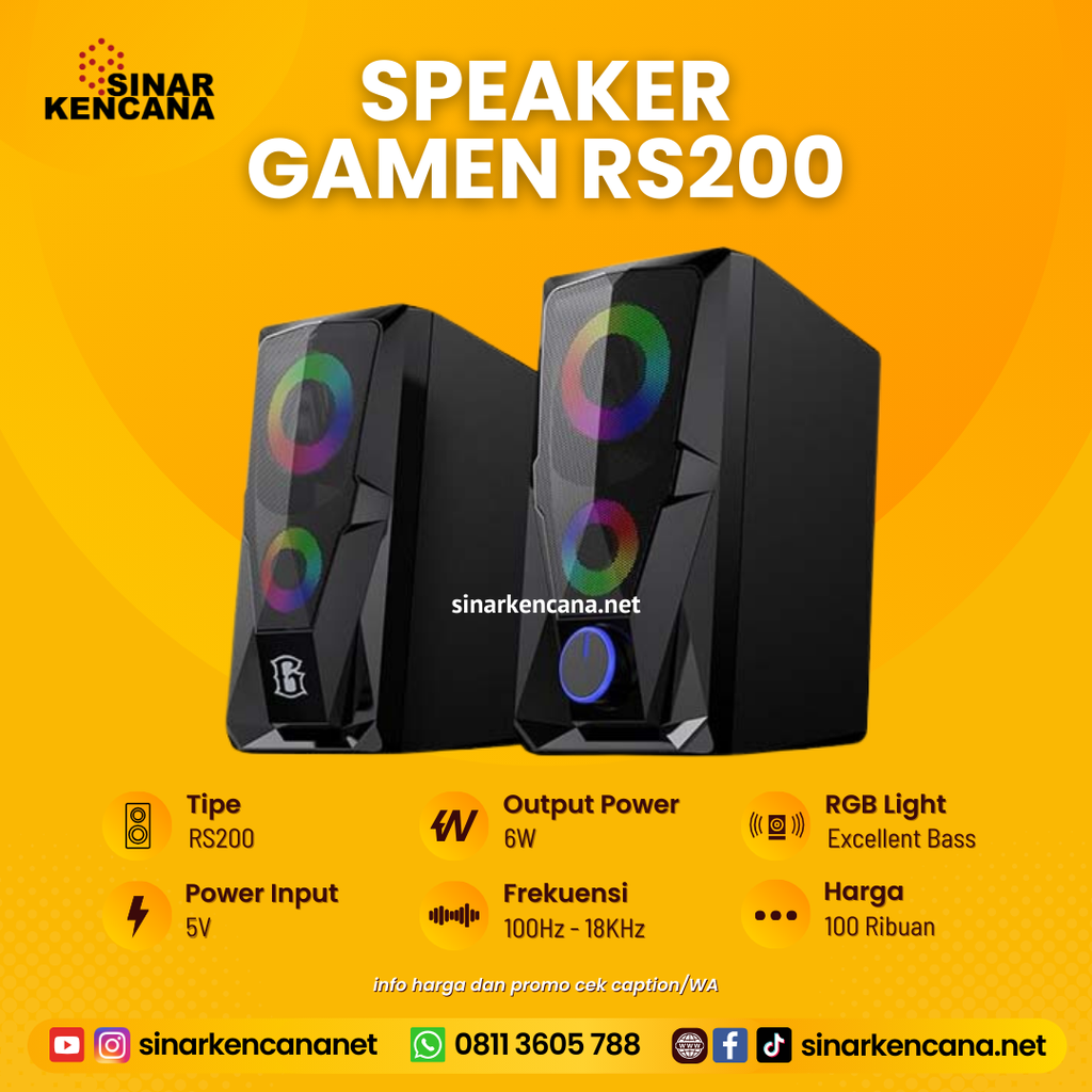 Speaker Robot E-Sports RS200