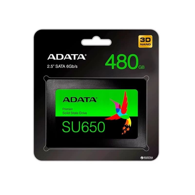 SSD 480GB 2.5" SATA Adata SU650