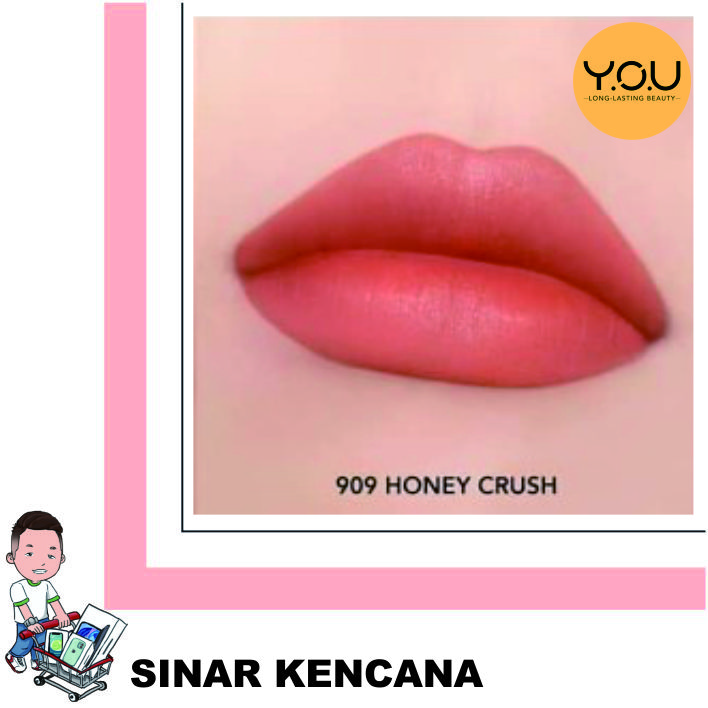 COLORLAND POWDER MOUSSE LIP STAIN 909 HONEY CRUSH