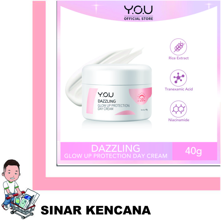 DAZZLING GLOW UP PROTECTION DAY CREAM 40gr