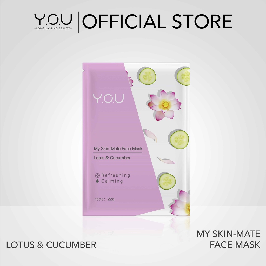 THE SKIN MATTE FACE MASK 03 LOTUS & CUCUMBAR