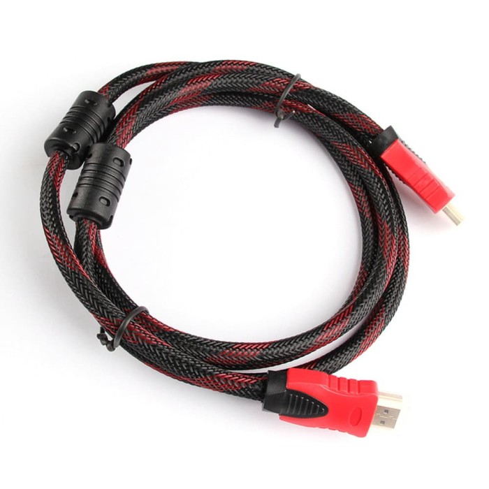 Kabel HDMI 1.5M Bulat Jaring