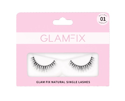 GLAM FIX PERFECT BLINK LASHES NATURAL 01 NEW