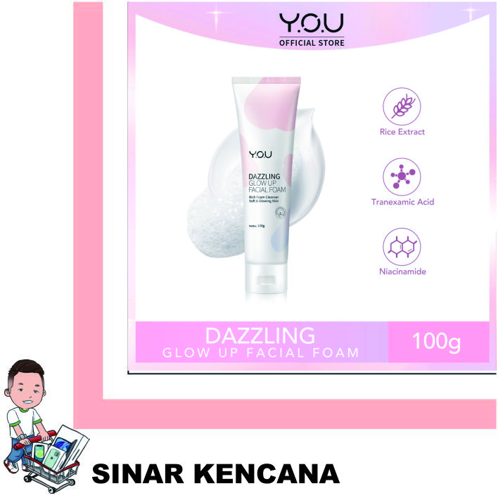 DAZZLING GLOW UP FACIAL FOAM