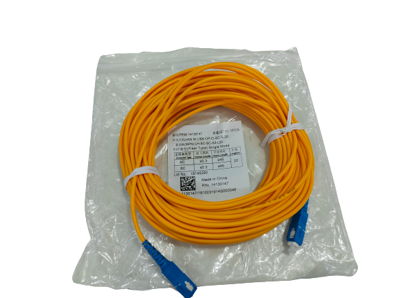 PATCH CORD SINGLE MODE 20M SC TO SC